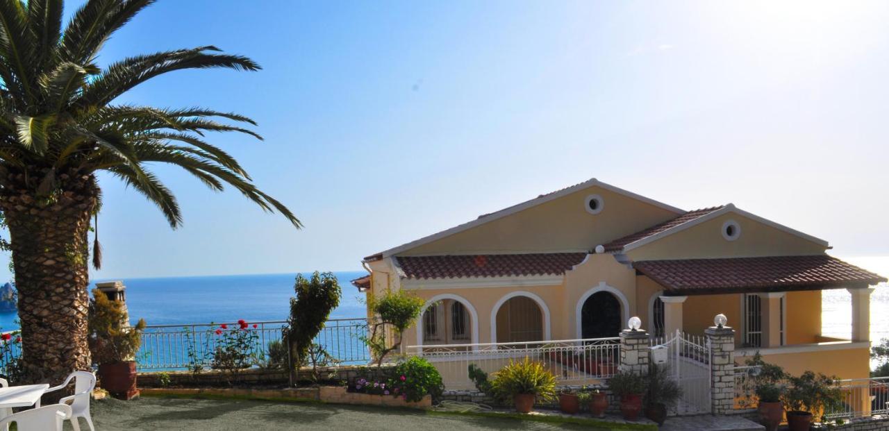Holiday Apartments Maria With Pool And Panorama View - Agios Gordios Beach Екстериор снимка