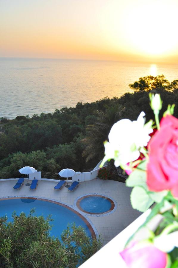 Holiday Apartments Maria With Pool And Panorama View - Agios Gordios Beach Екстериор снимка